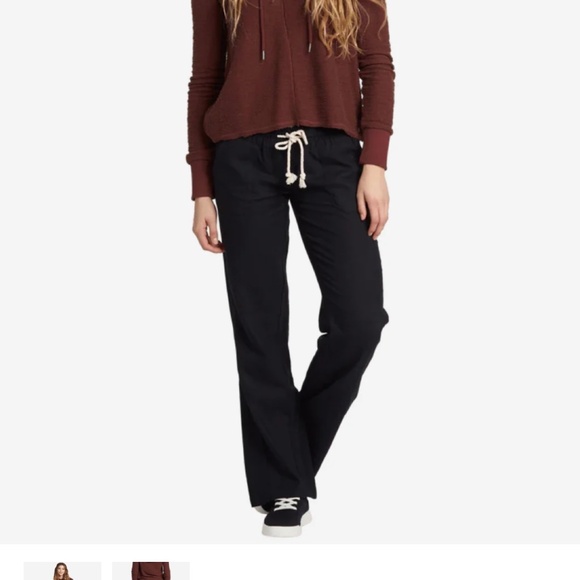 Women’s Roxy Oceanside linen pants - Picture 1 of 7